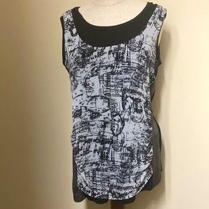 Fresh Fx M Black And Grey Tank Top